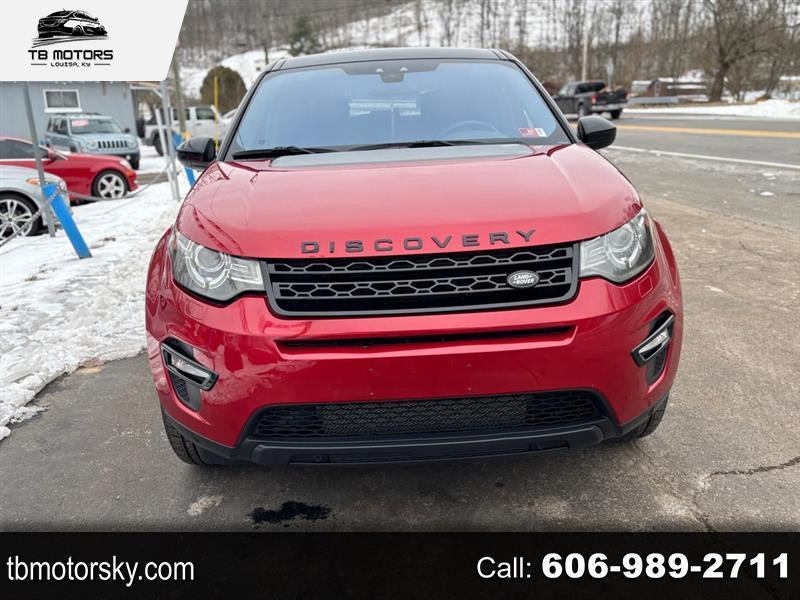 2016 Land Rover Discovery Sport HSE LUX