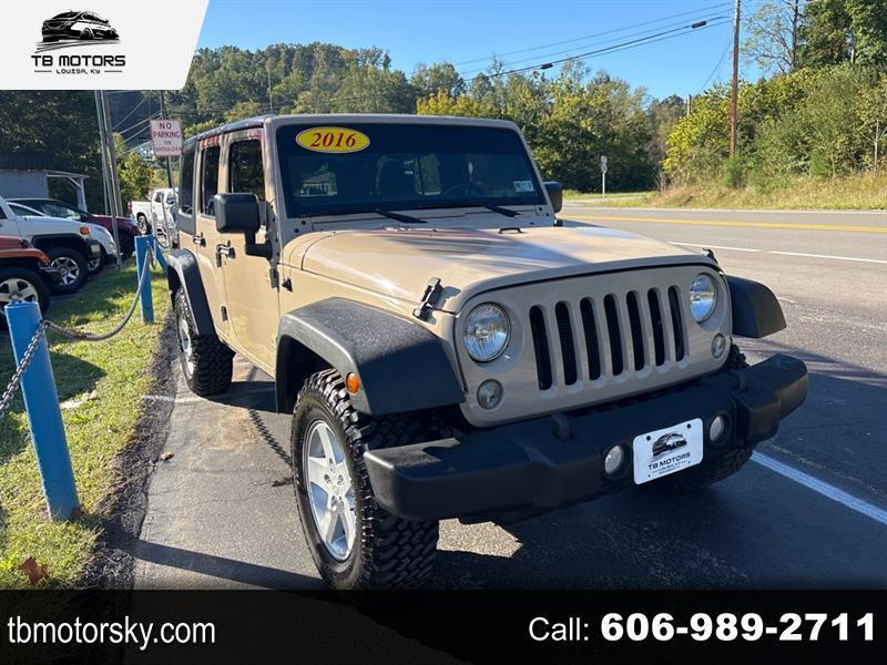 2016 Jeep Wrangler Unlimited