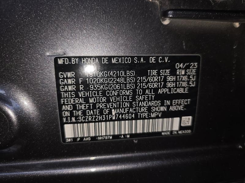 Honda HR-V LX AWD 2023
