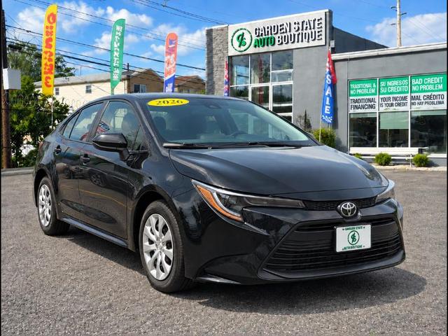 Black 2026 Toyota Corolla Sedan Front-Wheel Drive