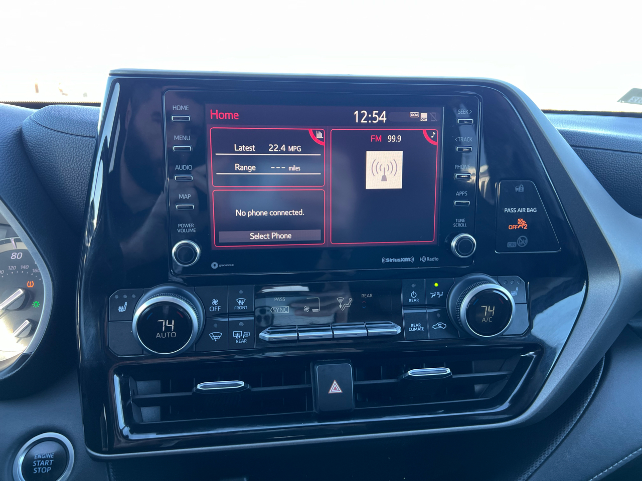 Toyota Highlander XLE AWD V6 2020