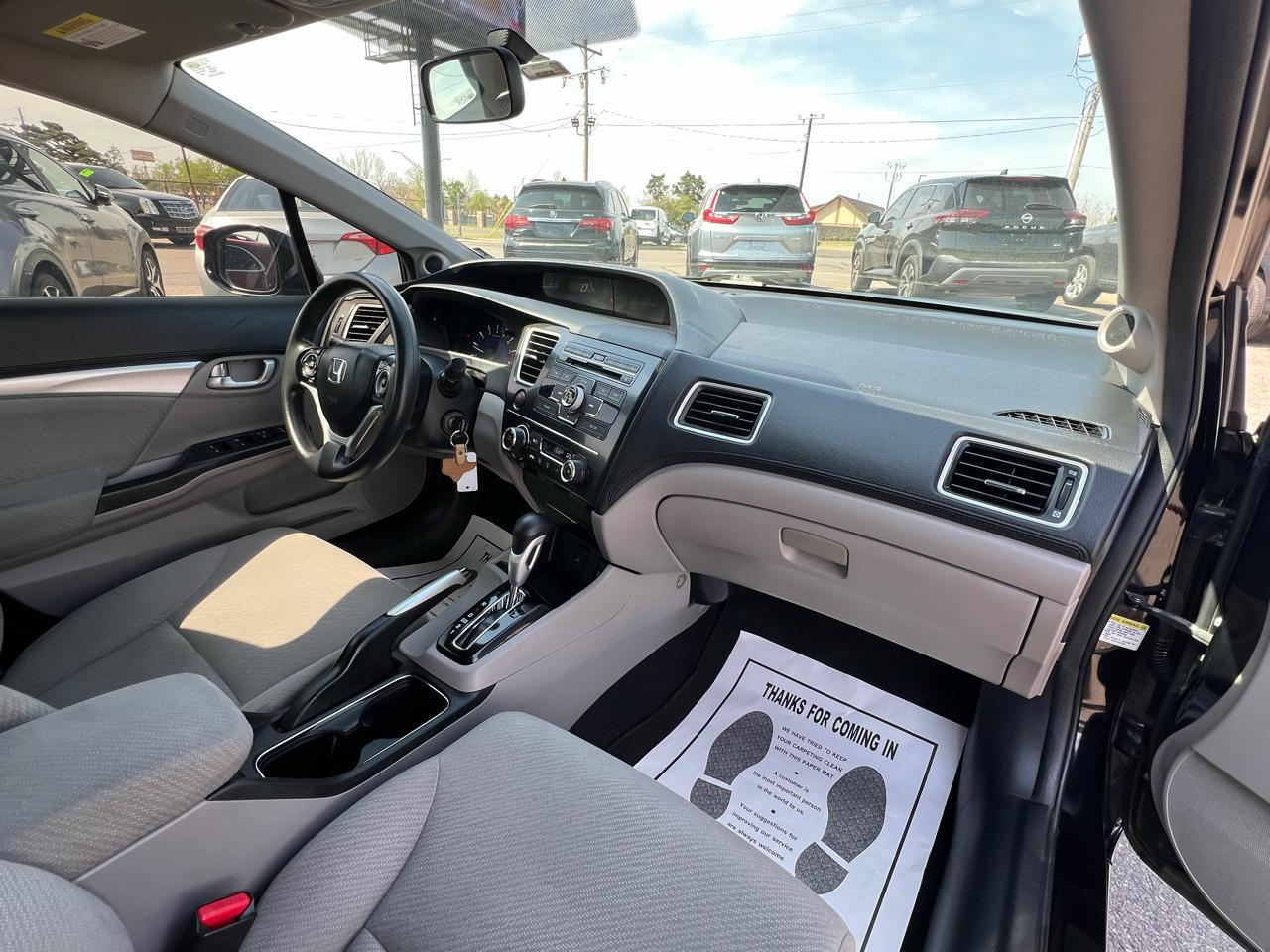 Honda Civic EX Sedan 5-Speed AT 2013