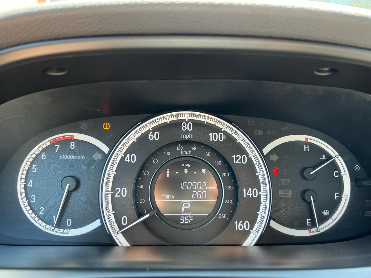 Honda Accord EX-L Sedan CVT 2016