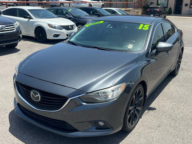 Gray 2015 Mazda MAZDA6 Sedan Front-Wheel Drive Automatic