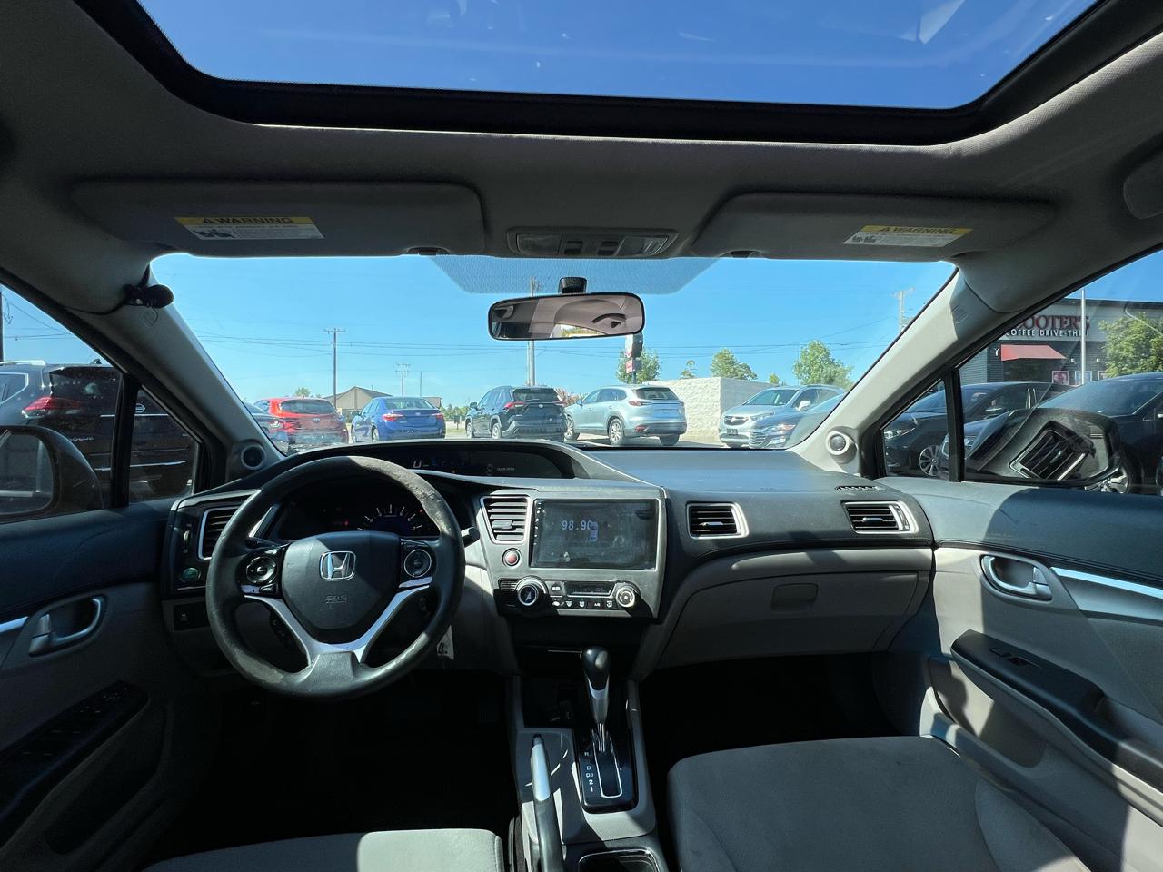 Honda Civic EX Sedan 5-Speed AT 2013