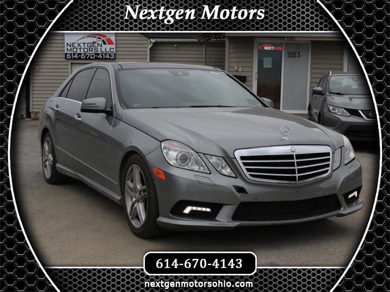 2011 Mercedes-Benz E-Class E550 Sedan 4MATIC