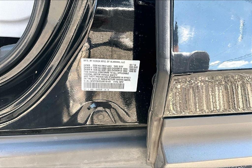 Honda Pilot EXL 4WD 2018