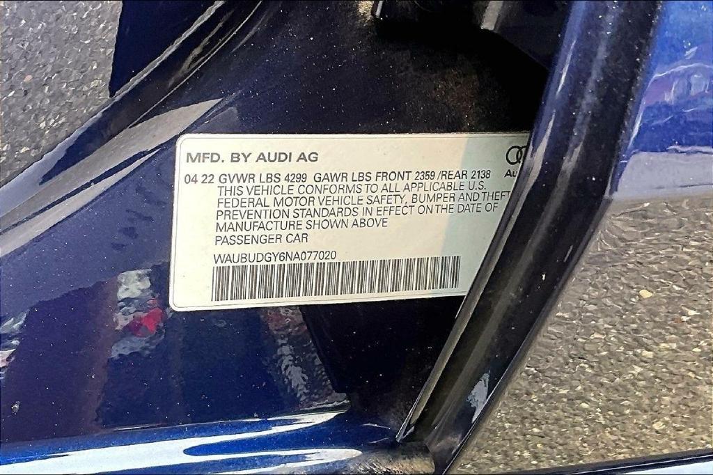 Audi A3 Premium Plus 40 TFSI 2022