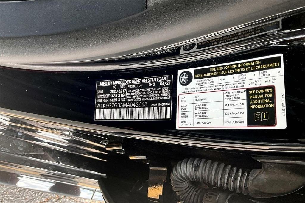 Mercedes-Benz S-Class S580 4MATIC 2021