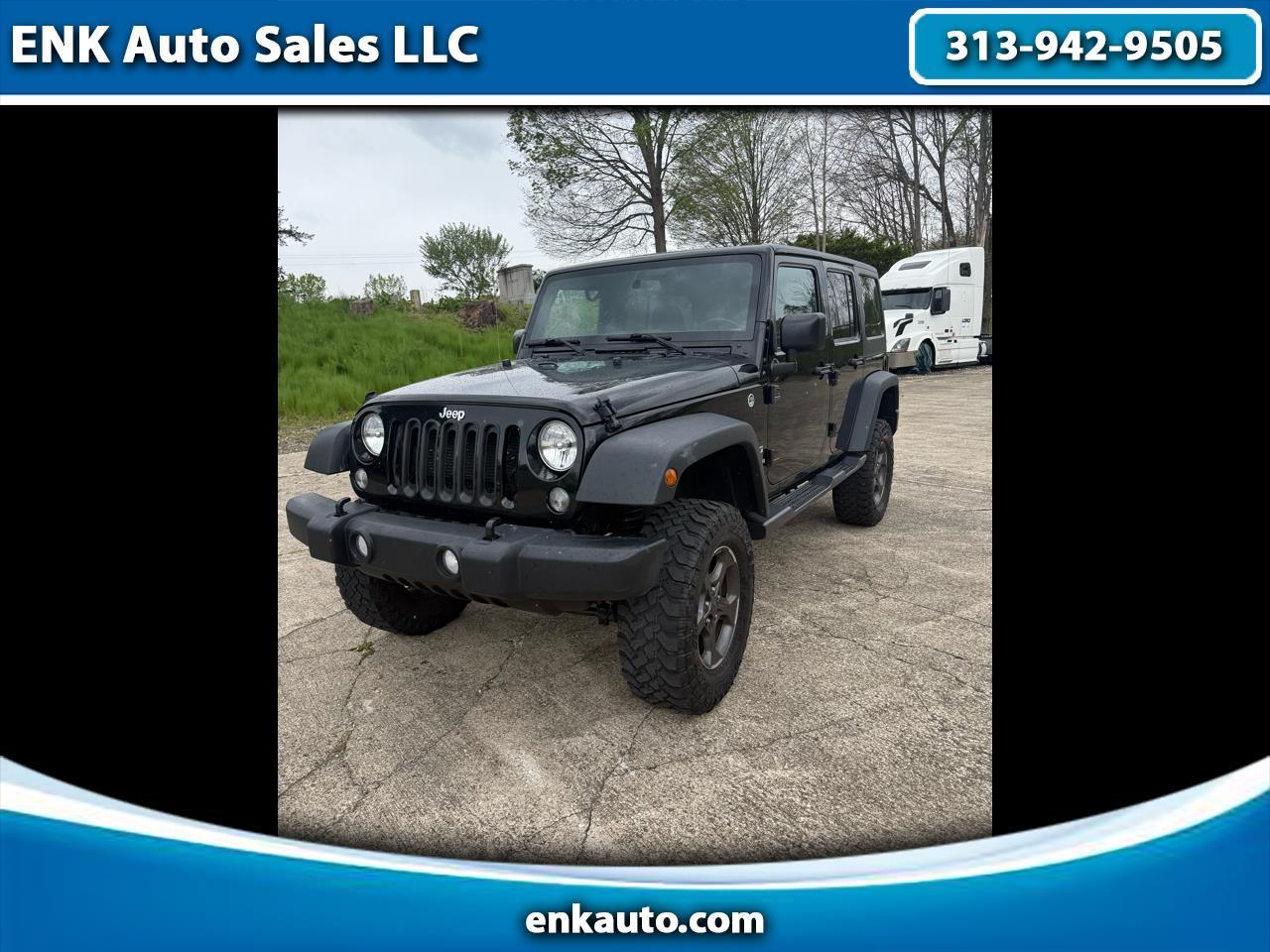 2016 Jeep Wrangler Unlimited Sport 4WD