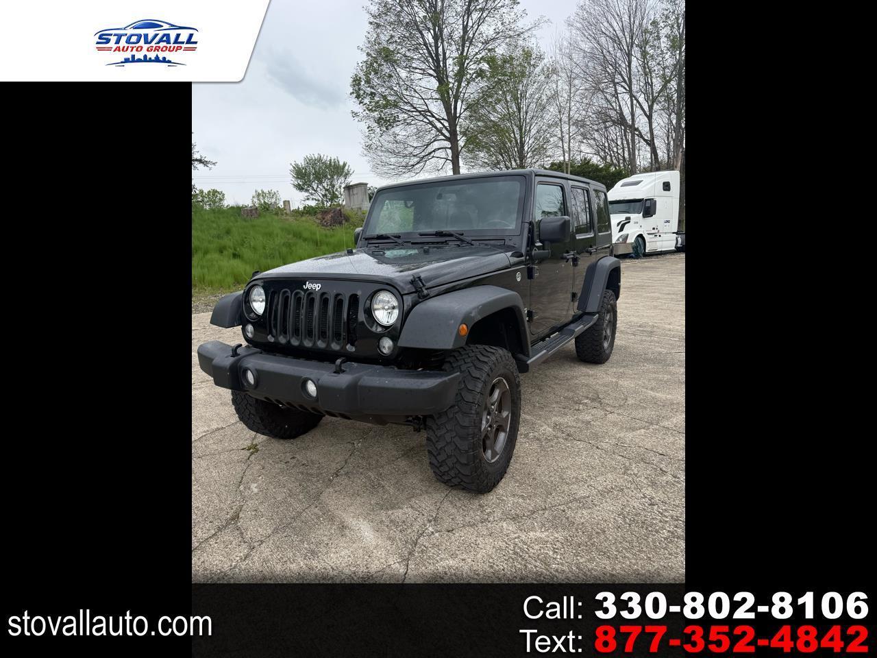 2016 Jeep Wrangler Unlimited Sport 4WD