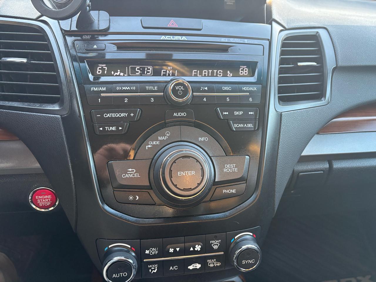 Acura RDX 6-Spd AT AWD w/ Technology Package 2015