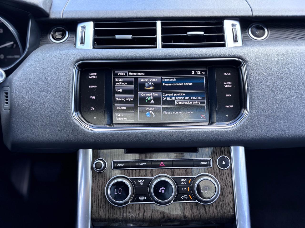 Land Rover Range Rover Sport 3.0L V6 Supercharged HSE 2014