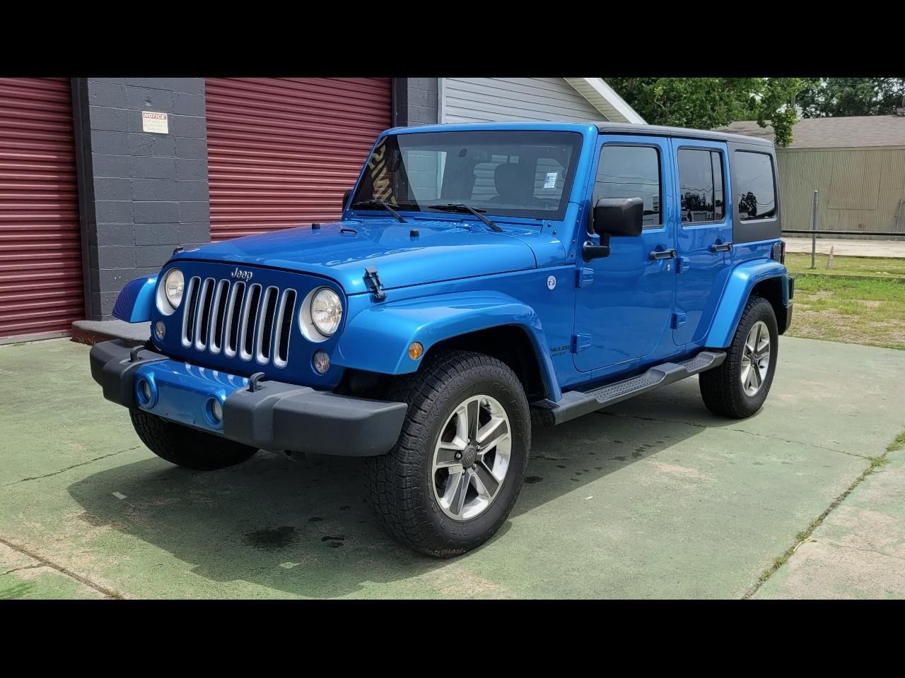 2016 Jeep Wrangler Unlimited Sahara 4WD