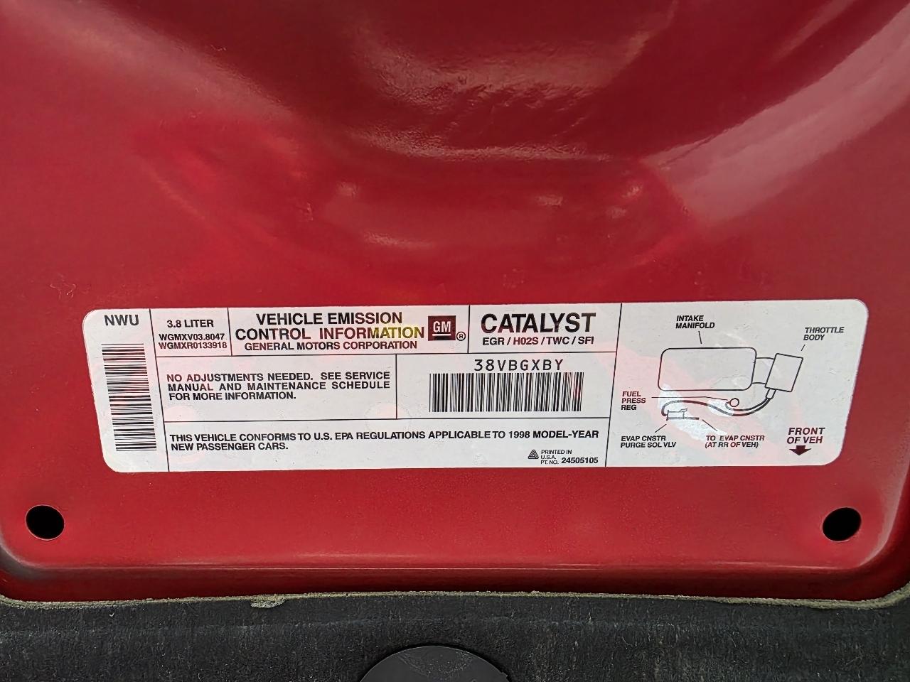 Pontiac Grand Prix GT 1998