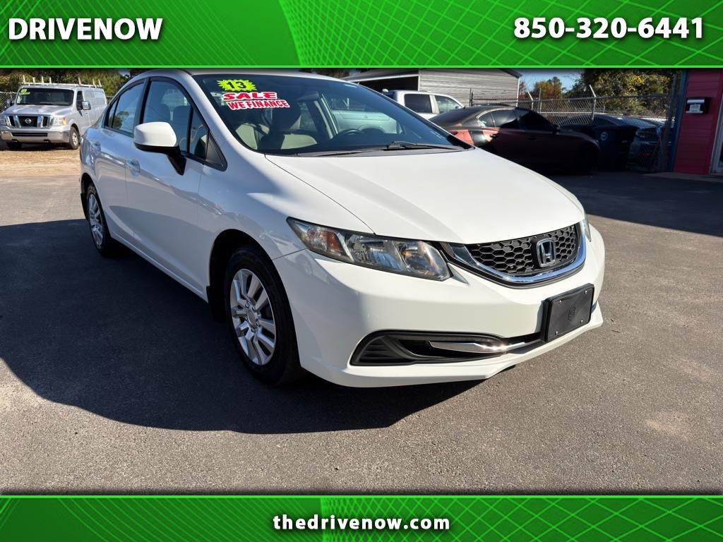2013 Honda Civic LX Sedan 5-Speed AT