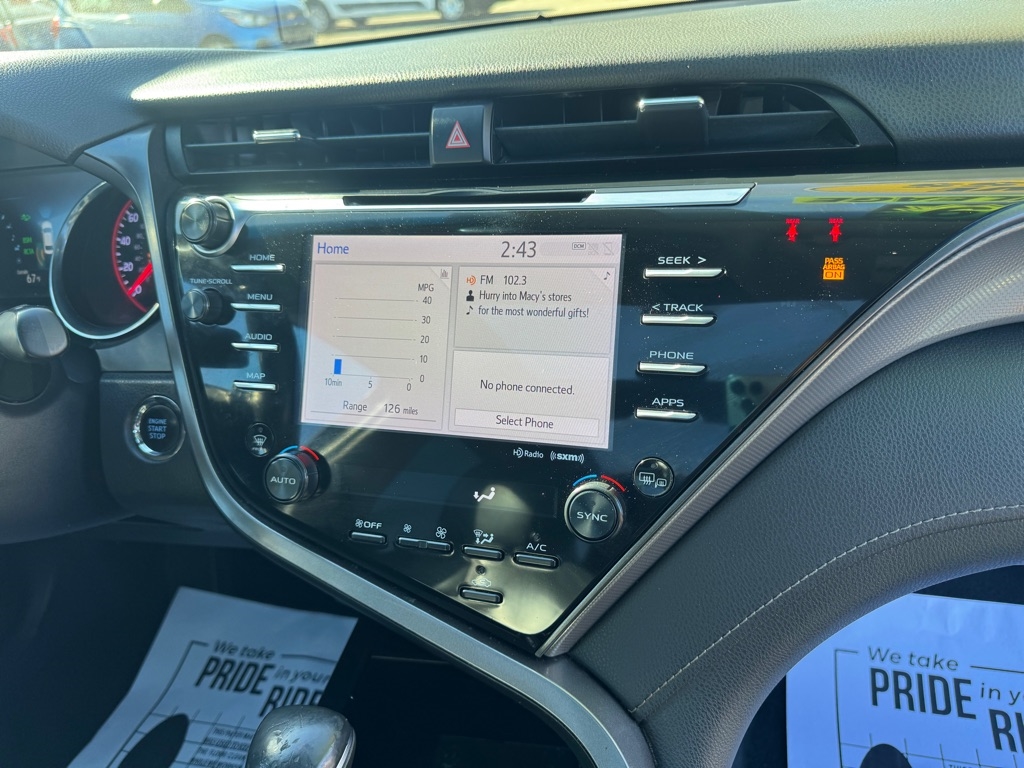 Toyota Camry XSE 2019