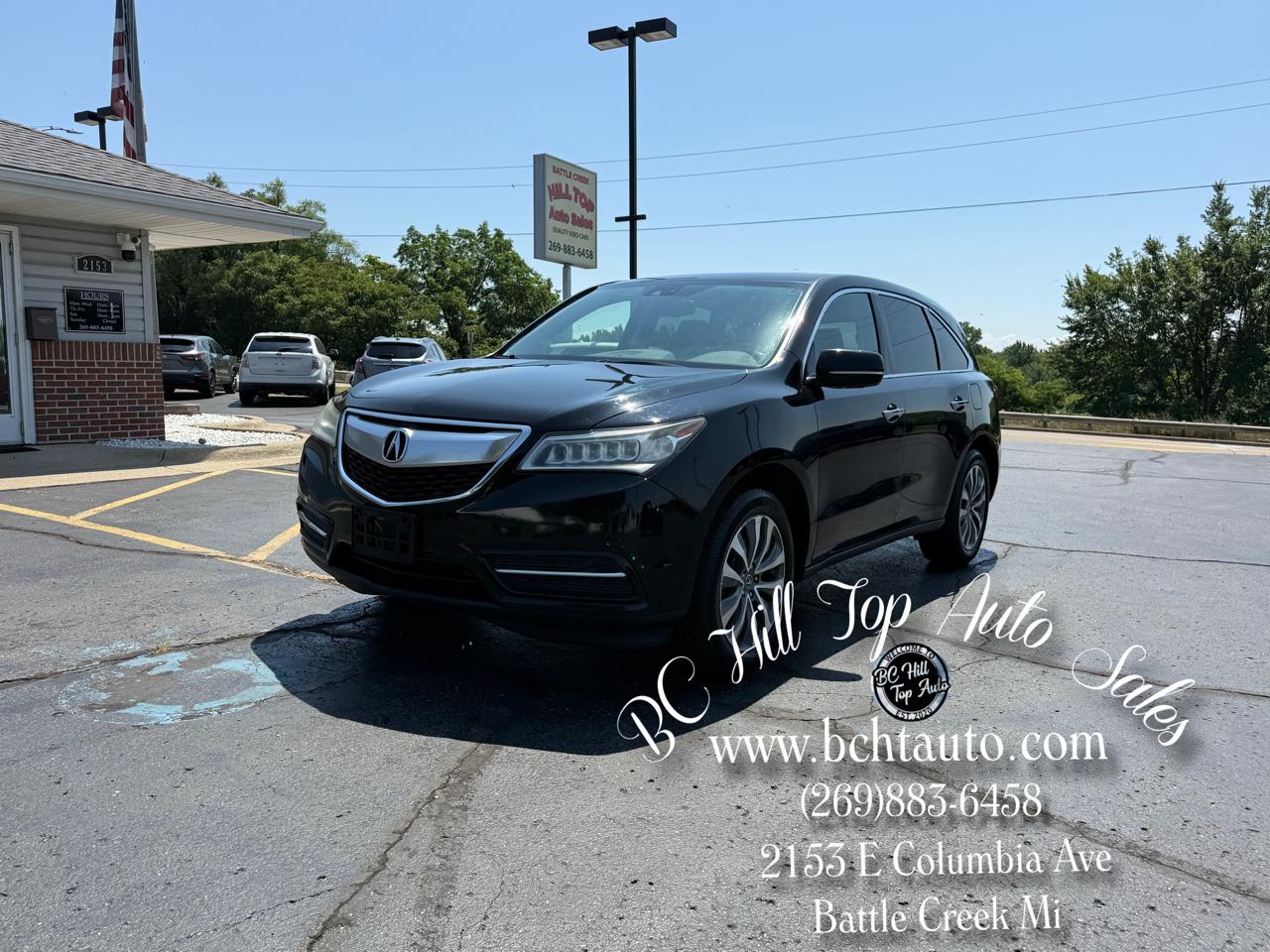 Acura MDX SH-AWD 6-Spd AT w/Tech Package 2015