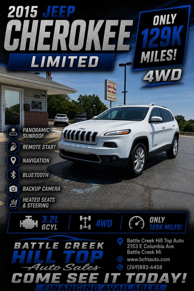 Jeep Cherokee Limited 4WD 2015