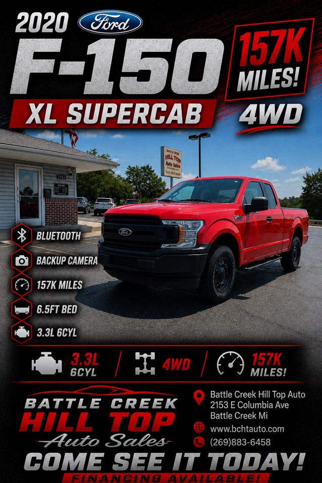 Ford F-150 XL SuperCab 6.5-ft. Bed 4WD 2020