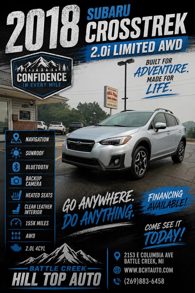 Subaru Crosstrek 2.0i Limited CVT 2018