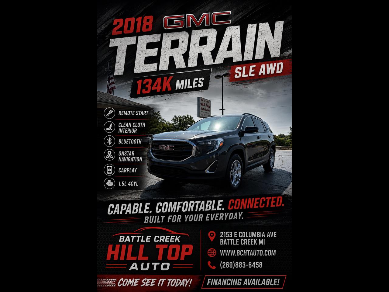 GMC Terrain SLE AWD 2018