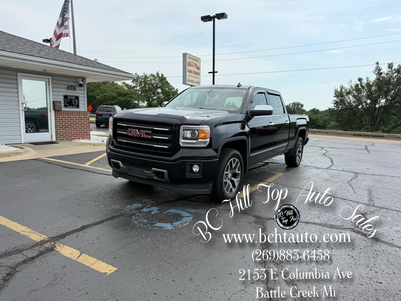 GMC Sierra 1500 4WD Crew Cab 143.5" SLT 2014