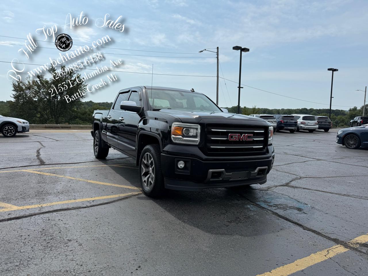 GMC Sierra 1500 4WD Crew Cab 143.5" SLT 2014