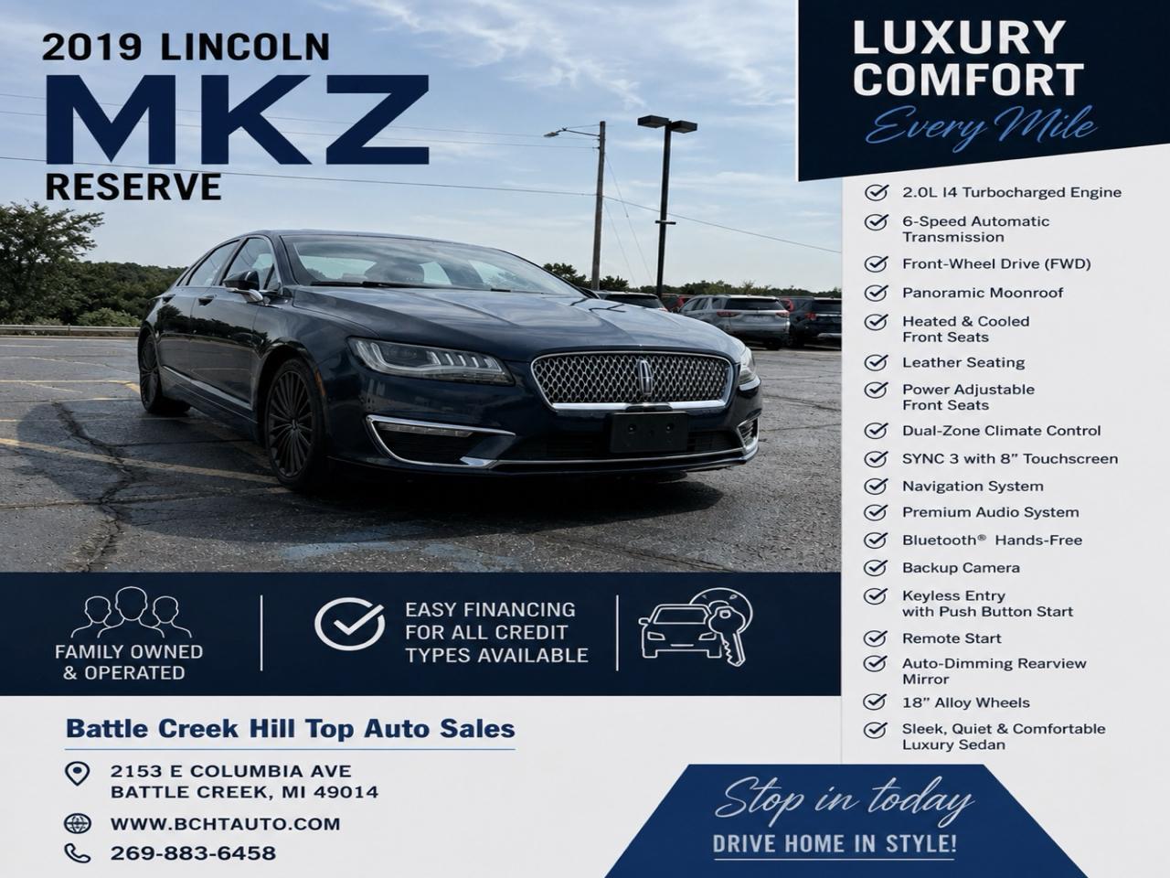 Lincoln MKZ Reserve FWD 2017