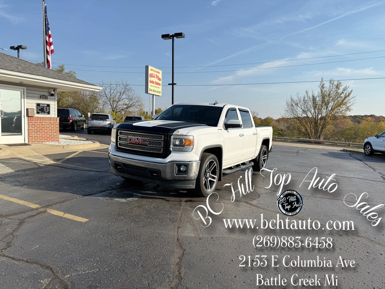 GMC Sierra 1500 4WD Crew Cab 143.5" SLE 2015