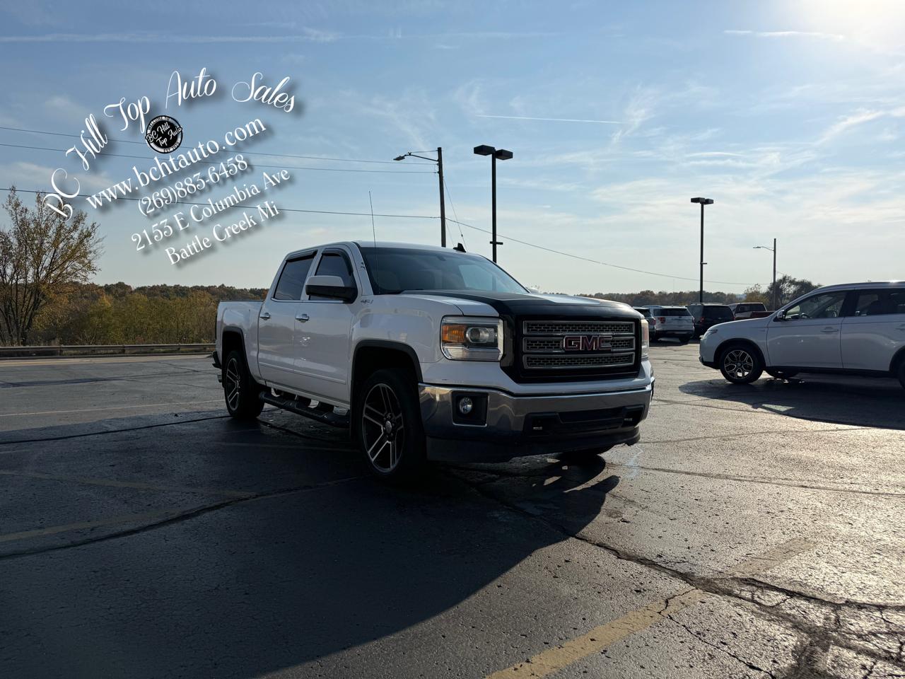 GMC Sierra 1500 4WD Crew Cab 143.5" SLE 2015