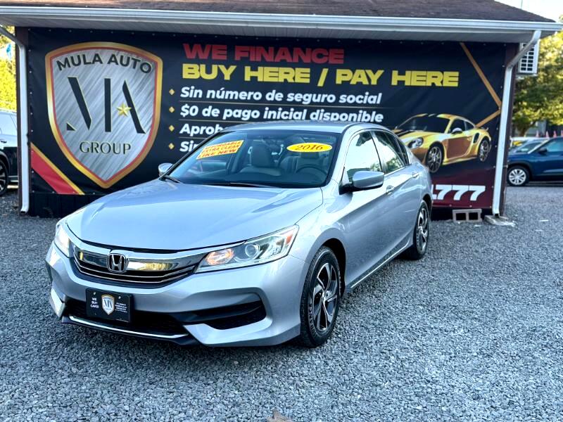 Honda Accord LX Sedan CVT 2016 Honda Accord LX Sedan CVT 2016