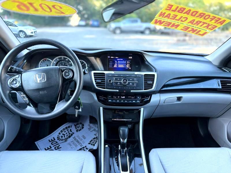 Honda Accord LX Sedan CVT 2016 Honda Accord LX Sedan CVT 2016