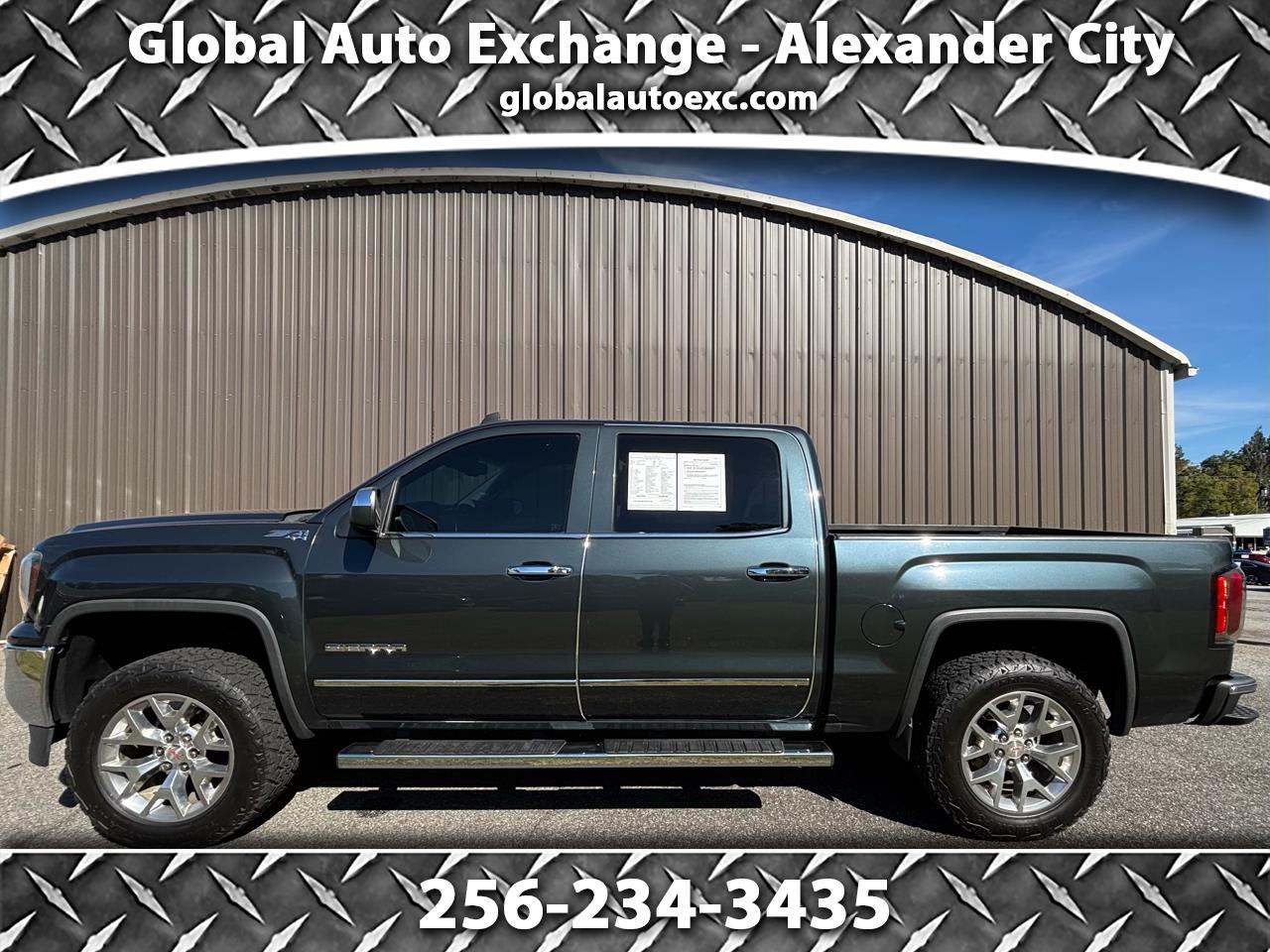 2018 GMC Sierra 1500 SLT Crew Cab Short Box 4WD