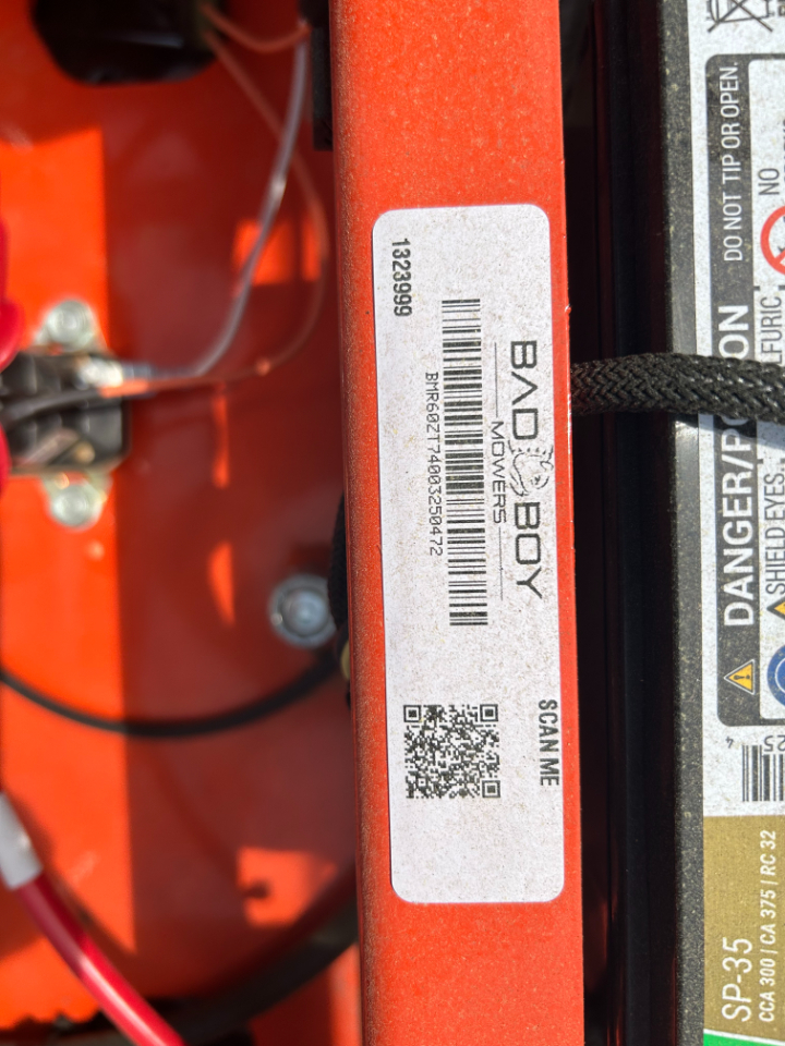 Bad Boy Mowers Maverick 60in Kohler Confidant 25HP  2025