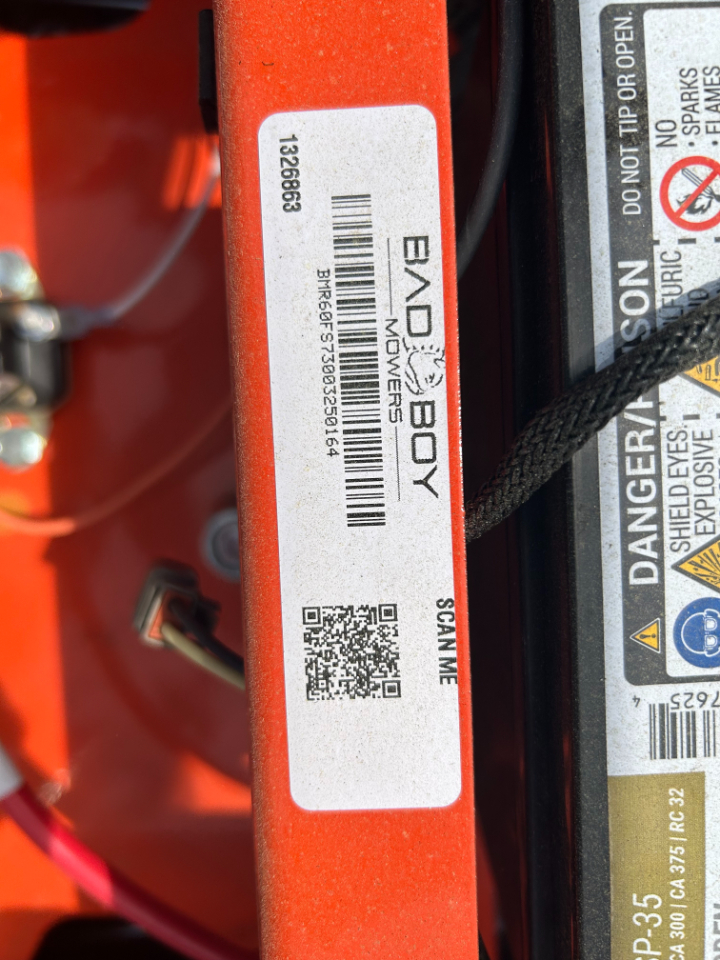 Bad Boy Mowers Maverick 60in Kawasaki FS730 24HP  2025