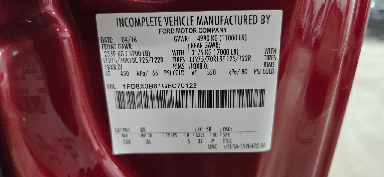 Ford F-350 SD XLT SuperCab Long Bed 4WD 2016