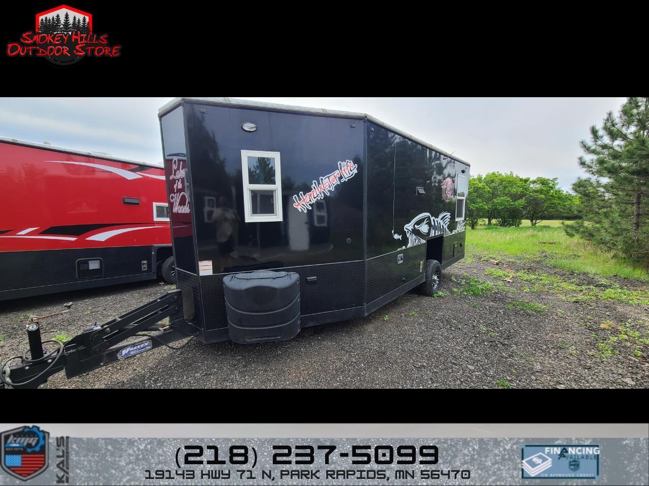 2022 Ice Castle 8x22 RV Hybrid Lake of the Woods with limited water package