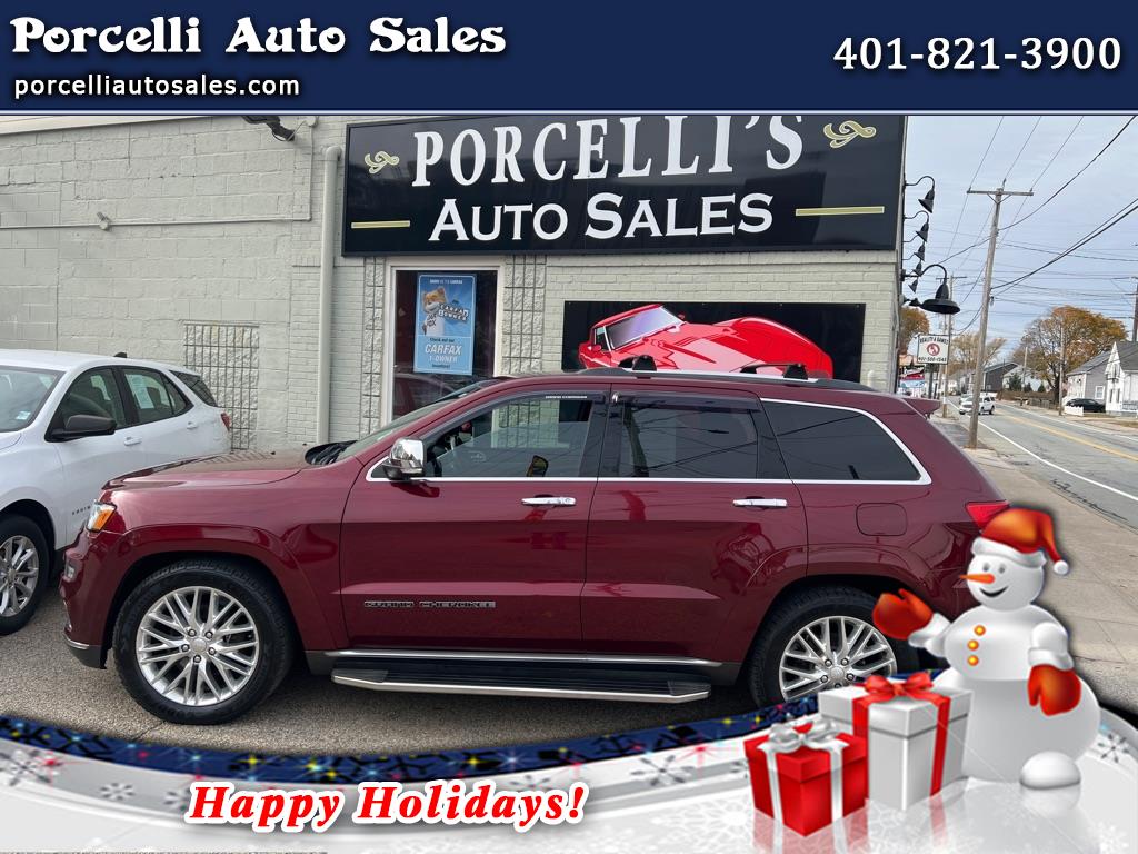 2018 Jeep Grand Cherokee Summit 4x4