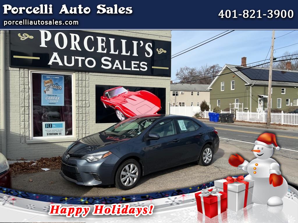 2015 Toyota Corolla LE's photo