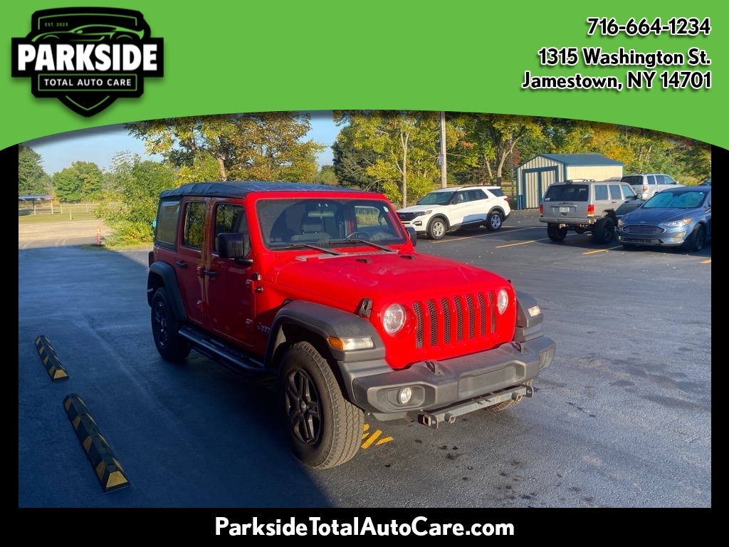 Jeep Wrangler Sport S 4x4 2018