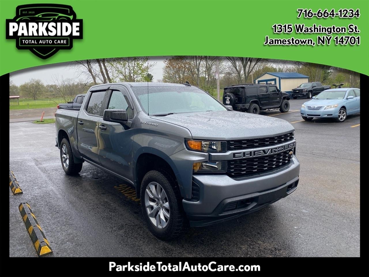 Chevrolet Silverado 1500 Custom Crew Cab Short Box 4WD 2021