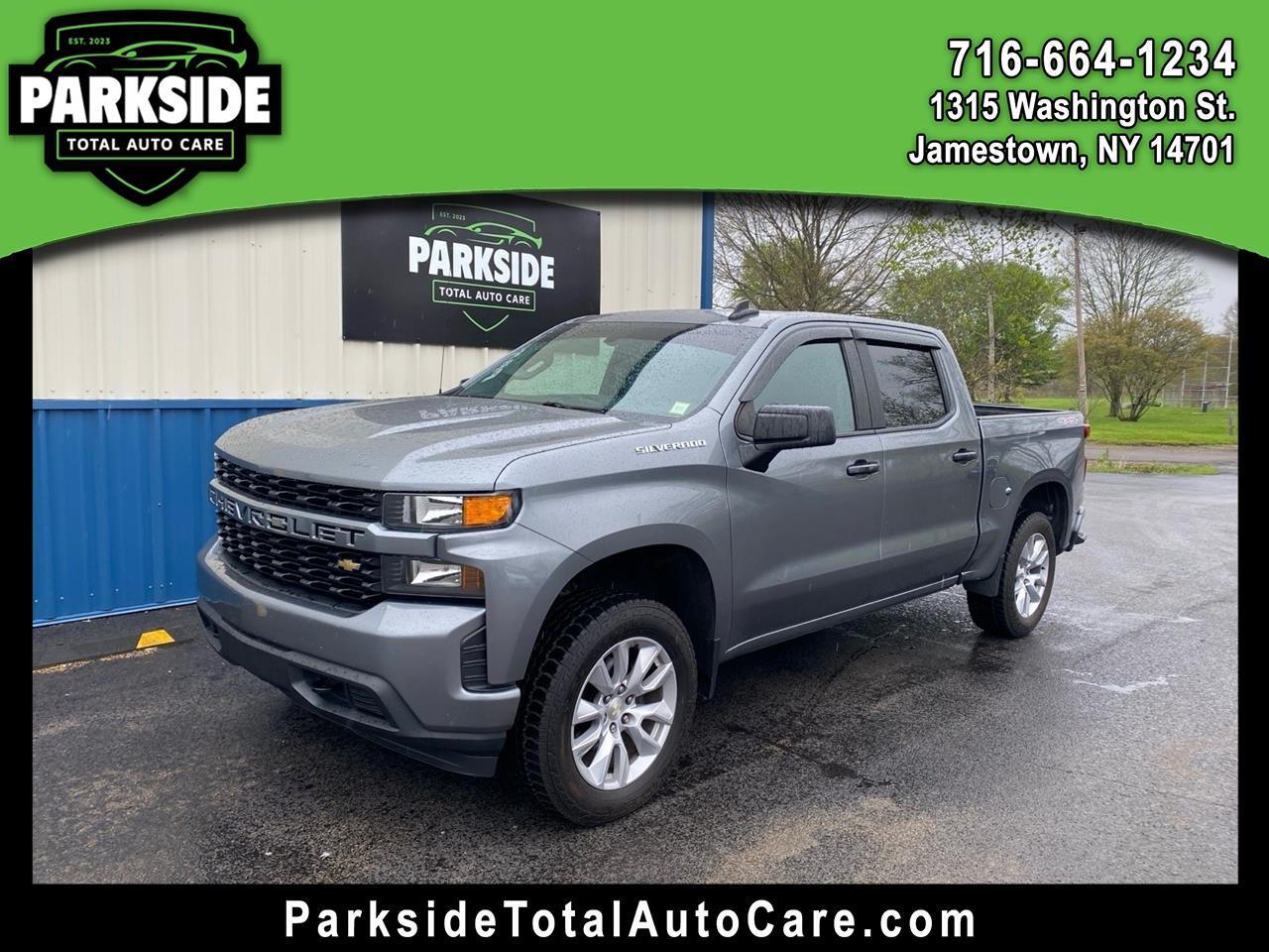 Chevrolet Silverado 1500 Custom Crew Cab Short Box 4WD 2021