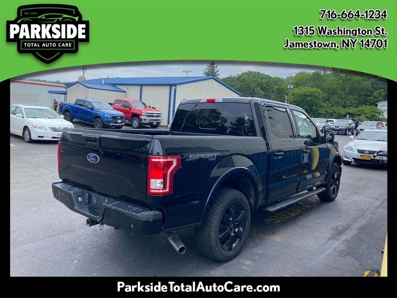 Ford F-150 Lariat SuperCrew 5.5-ft. Bed 4WD 2016