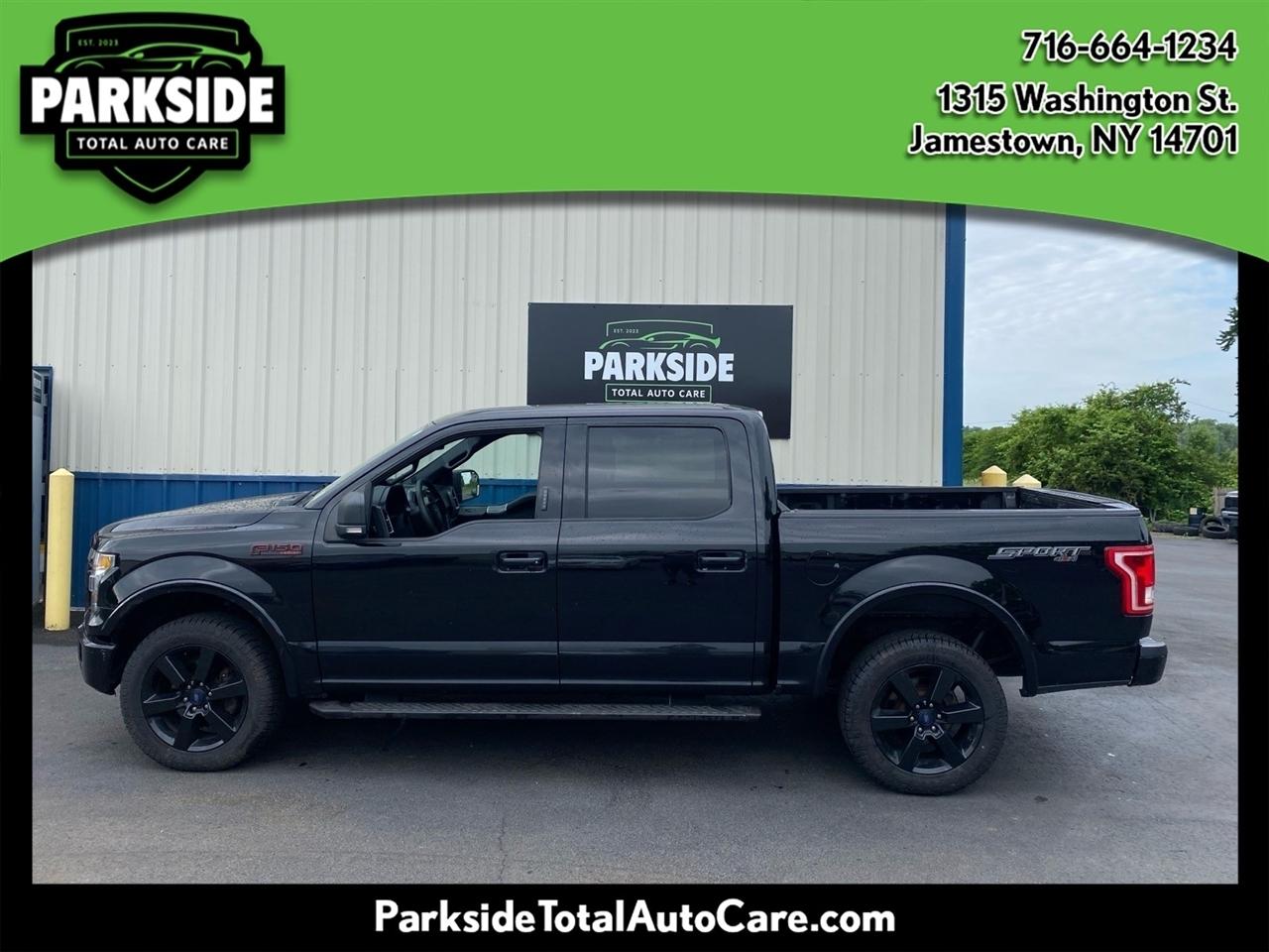 Ford F-150 Lariat SuperCrew 5.5-ft. Bed 4WD 2016