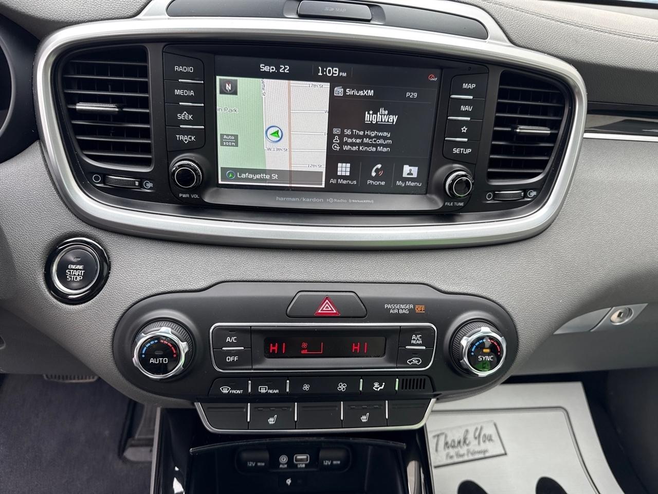 Kia Sorento SX V6 AWD 2020