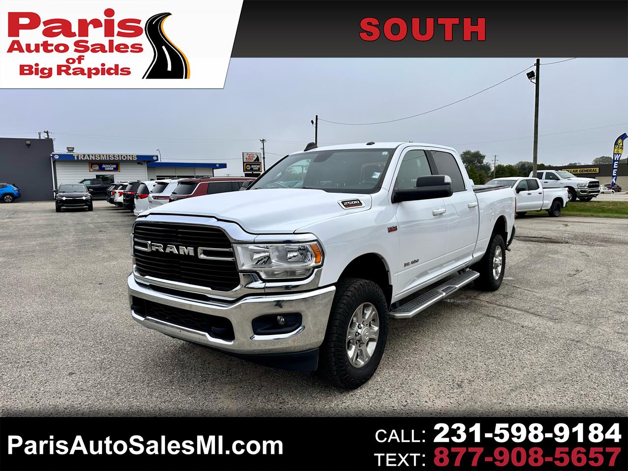 2021 RAM 2500 Big Horn 4x4 Crew Cab 6'4" Box