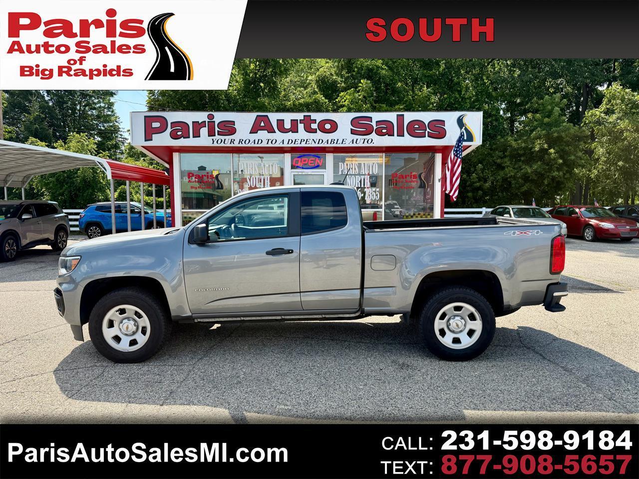 2022 Chevrolet Colorado Work Truck Ext. Cab 4WD