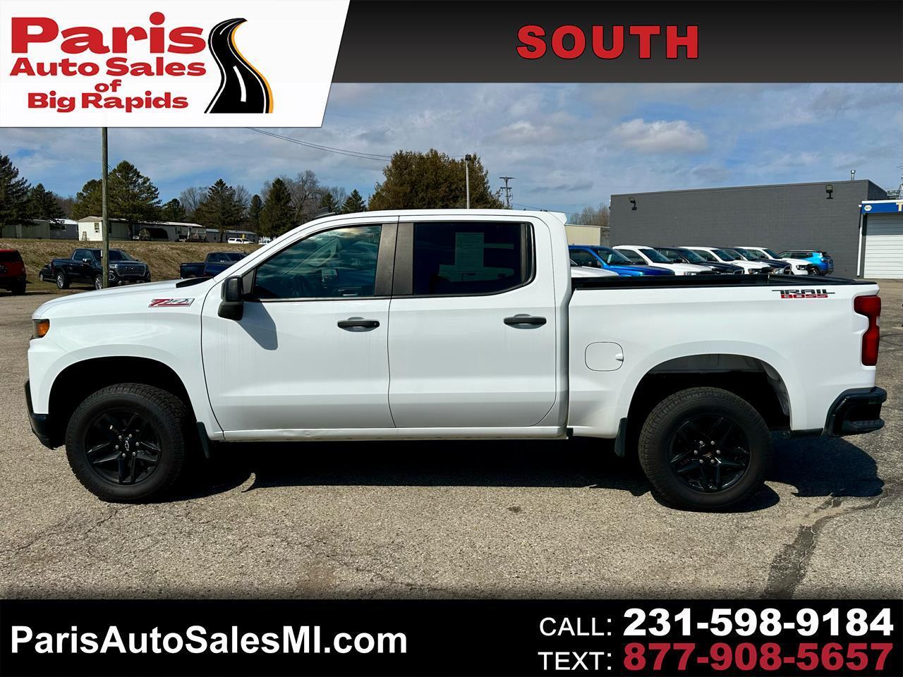 2021 Chevrolet Silverado 1500 Custom Trail Boss Crew Cab Long Box 4WD