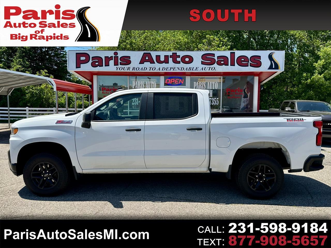 2021 Chevrolet Silverado 1500 Custom Trail Boss Crew Cab Long Box 4WD